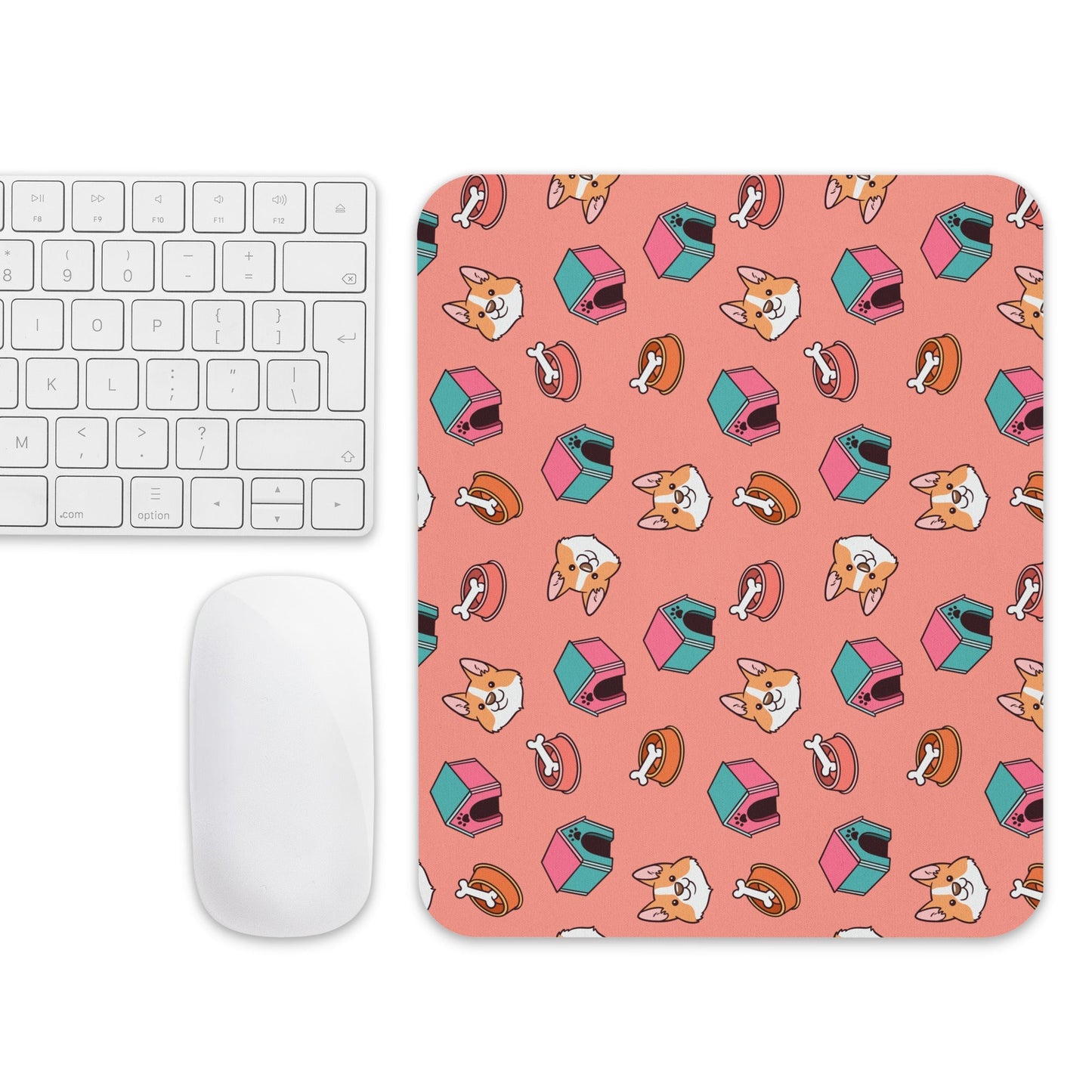 Pink Kids Mouse Pad-DoggyLoveandMore