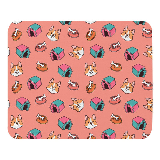 Pink Kids Mouse Pad-DoggyLoveandMore