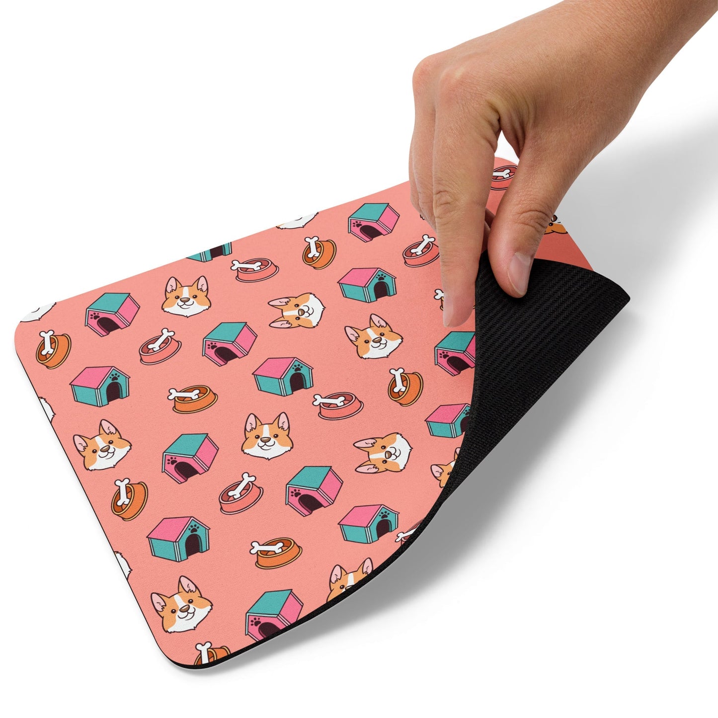 Pink Kids Mouse Pad-DoggyLoveandMore