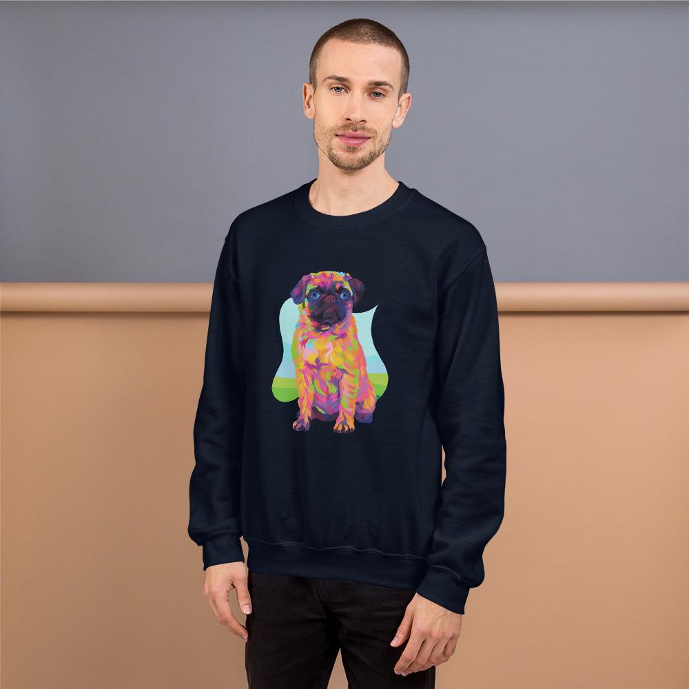 Pug Dog Sweatshirt - DoggyLoveandMore