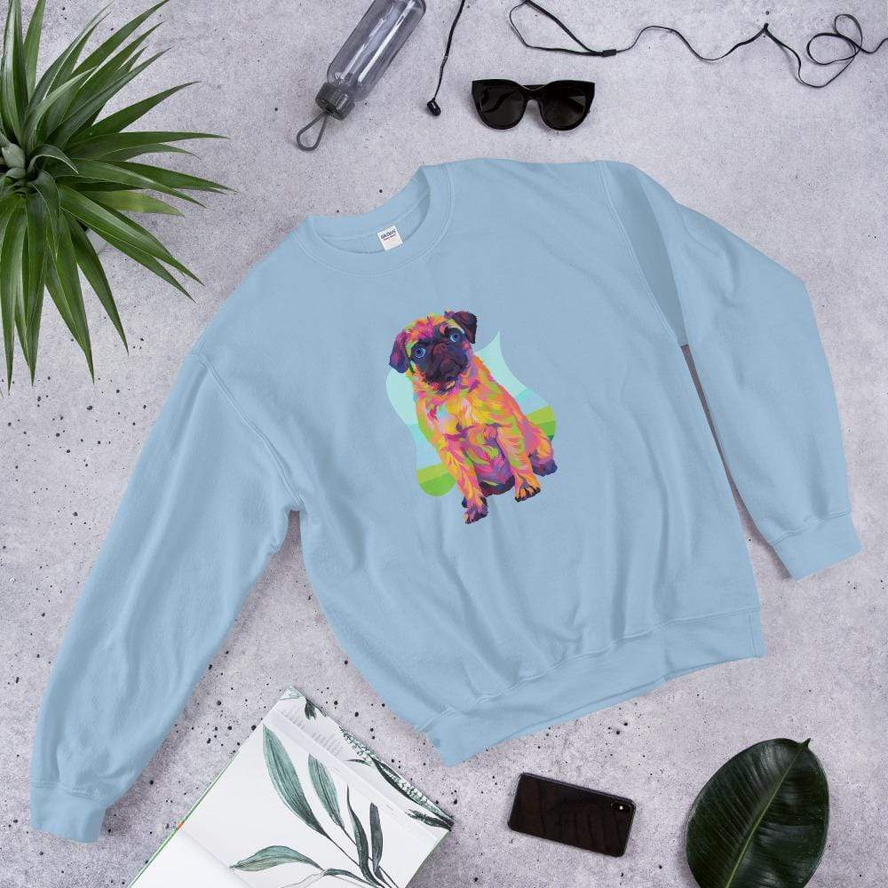 Pug Dog Sweatshirt - DoggyLoveandMore