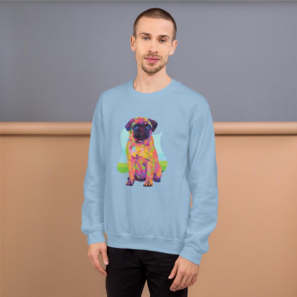 Pug Dog Sweatshirt - DoggyLoveandMore