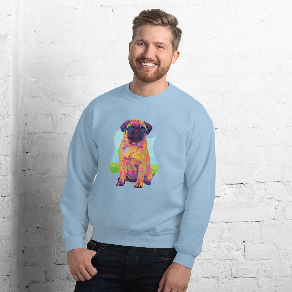 Pug Dog Sweatshirt - DoggyLoveandMore
