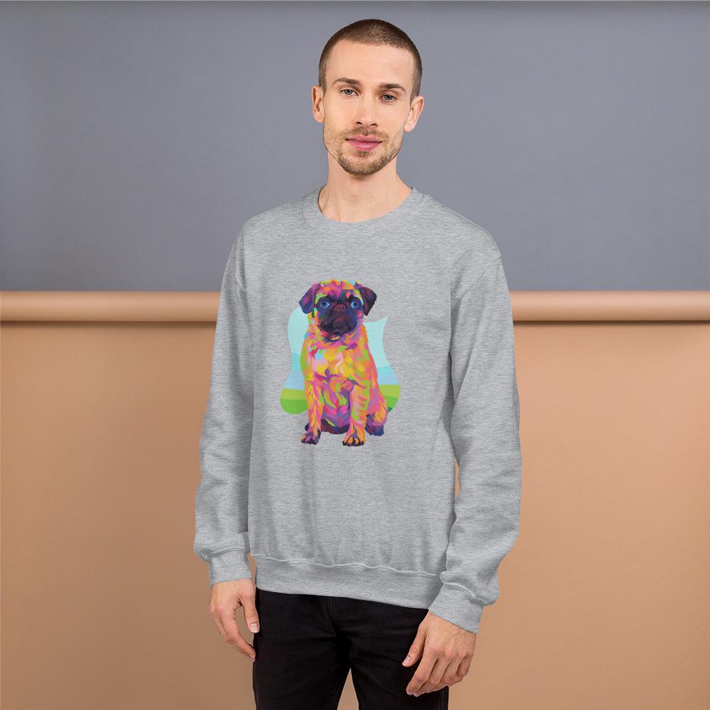 Pug Dog Sweatshirt - DoggyLoveandMore