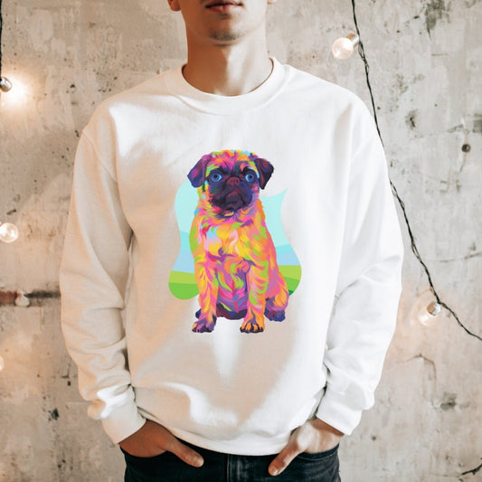Pug Dog Sweatshirt - DoggyLoveandMore