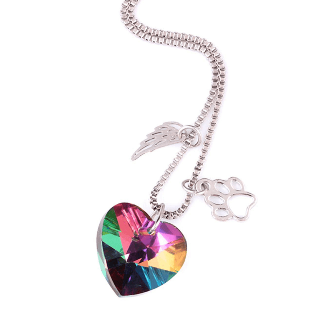 Rainbow Bridge Necklace-DoggyLoveandMore