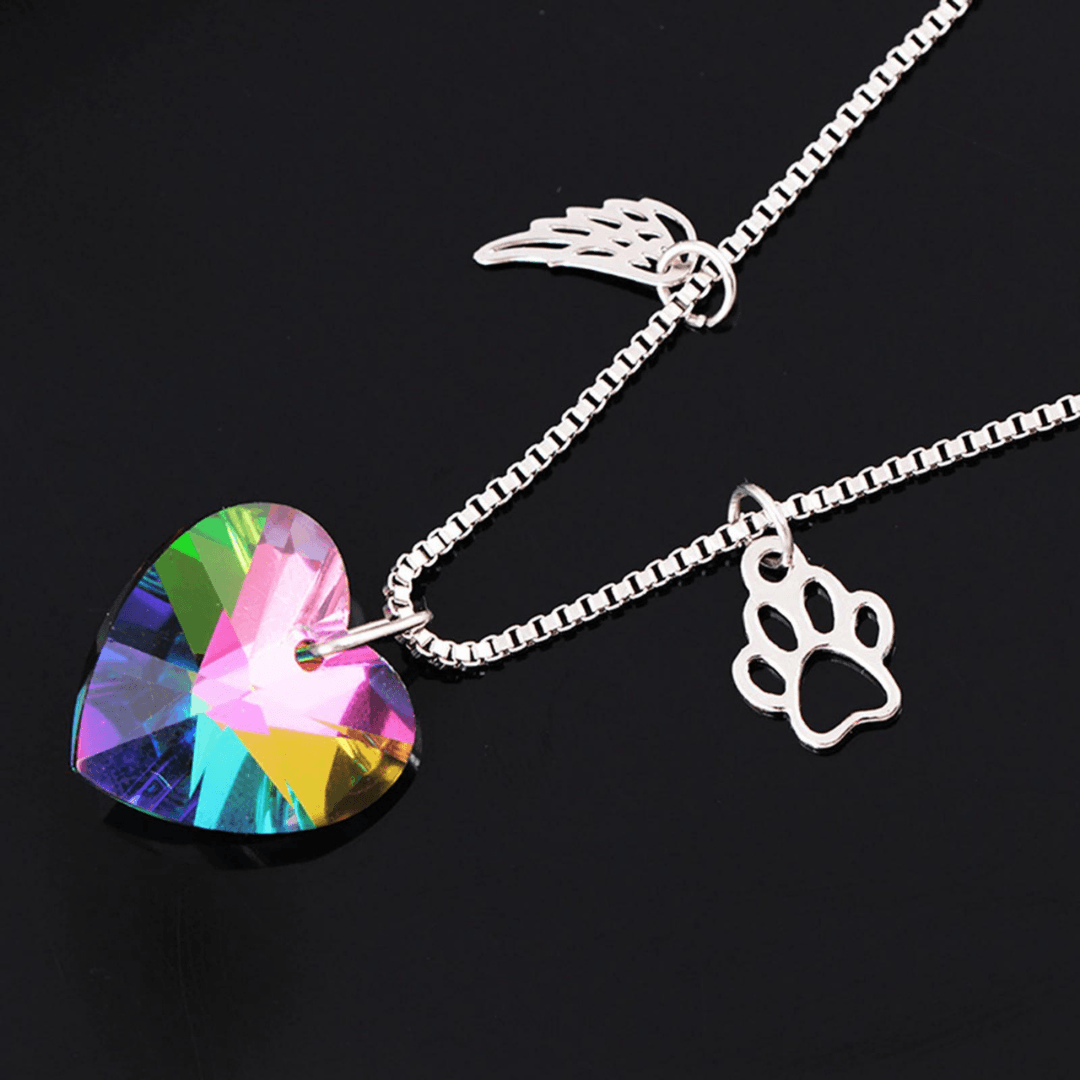 Rainbow Bridge Necklace-DoggyLoveandMore