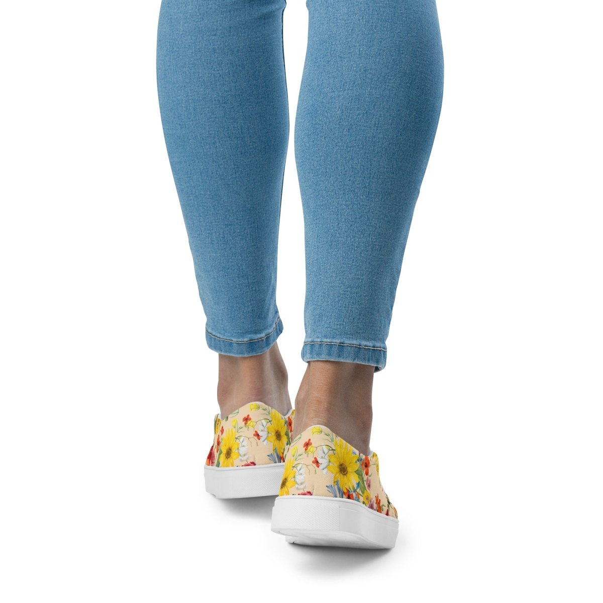Spring Flowers Women’s Slip-On Shoes - DoggyLoveandMore