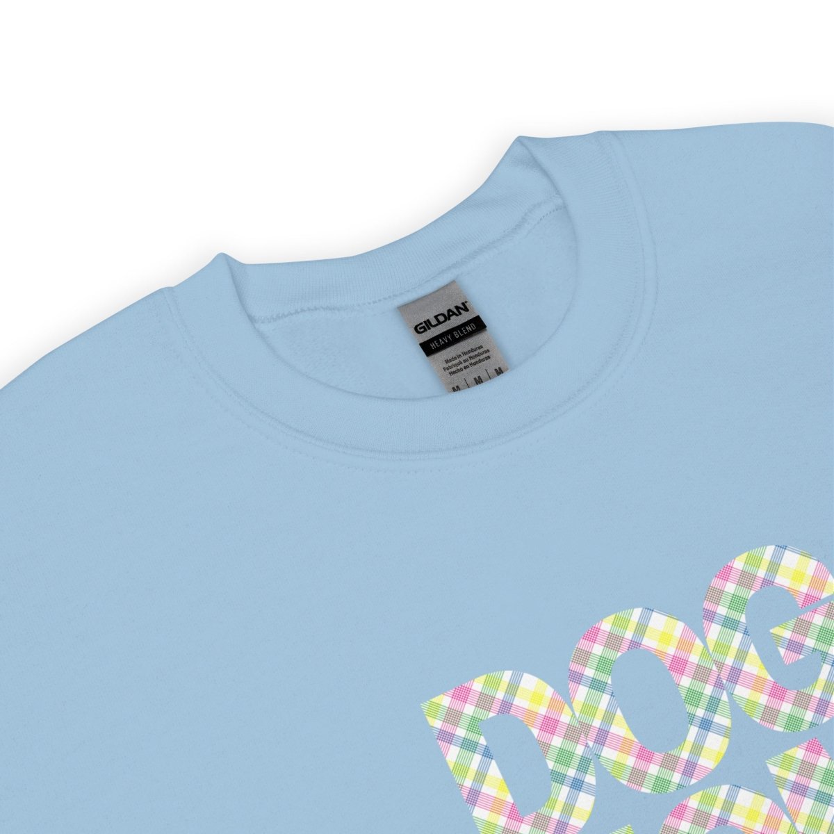 Spring Plaid Dog Mom Sweatshirt - DoggyLoveandMore