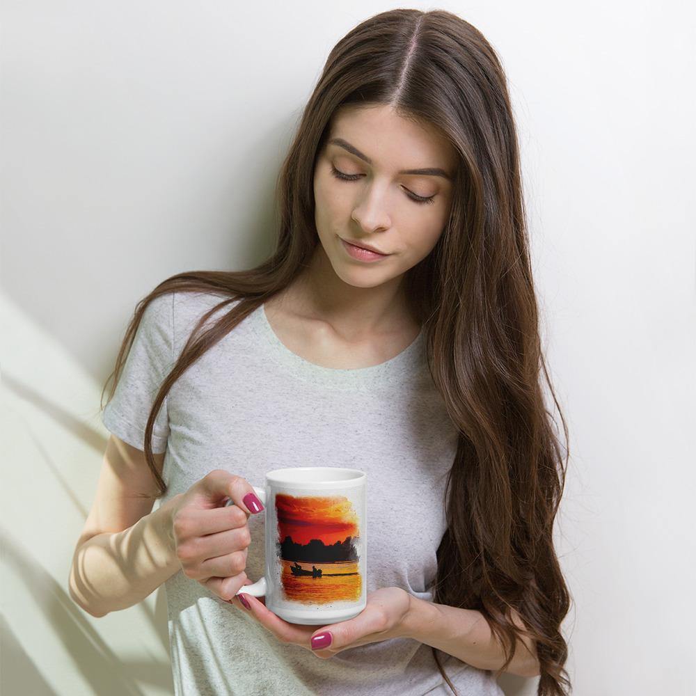 Sunset on the Lake Mug-DoggyLoveandMore