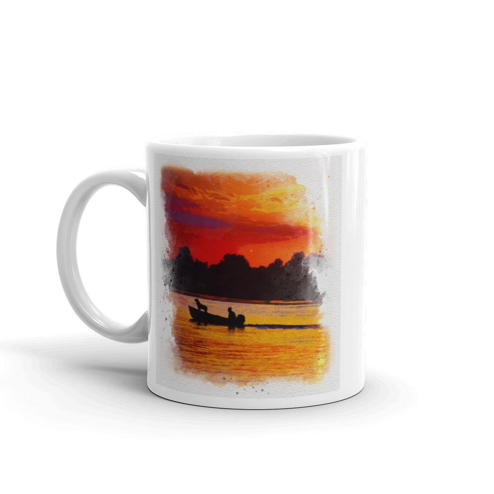 Sunset on the Lake Mug-DoggyLoveandMore
