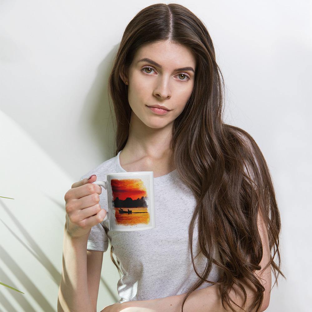 Sunset on the Lake Mug-DoggyLoveandMore