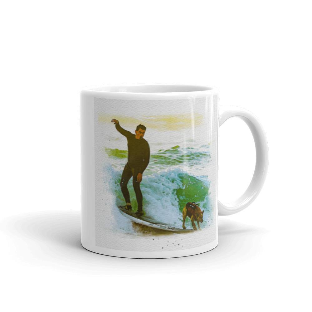 Surf Dog Mug-DoggyLoveandMore