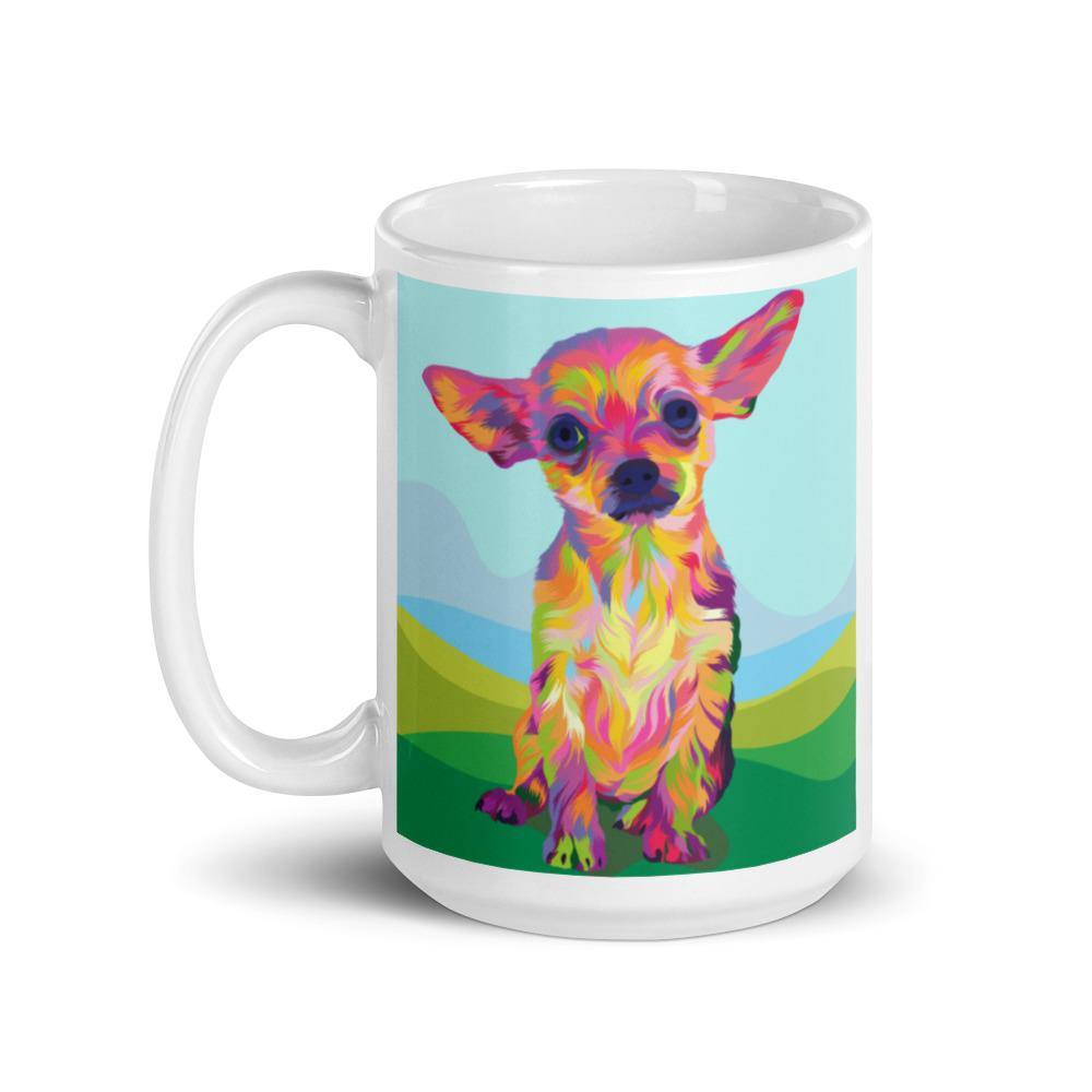 Tan Chihuahua Mug-DoggyLoveandMore