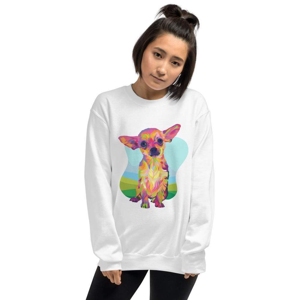 Tan Chihuahua Sweatshirt-DoggyLoveandMore