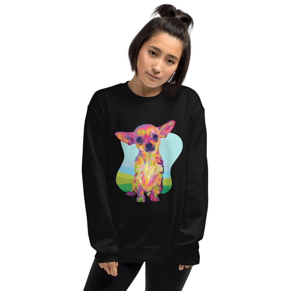 Tan Chihuahua Sweatshirt-DoggyLoveandMore