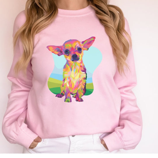 Tan Chihuahua Sweatshirt - DoggyLoveandMore