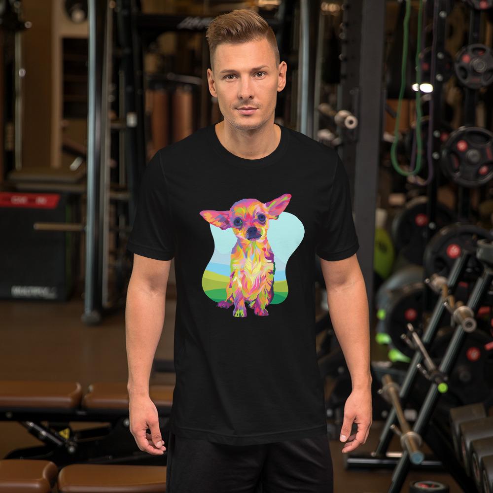 Tan Chihuahua T-Shirt-DoggyLoveandMore