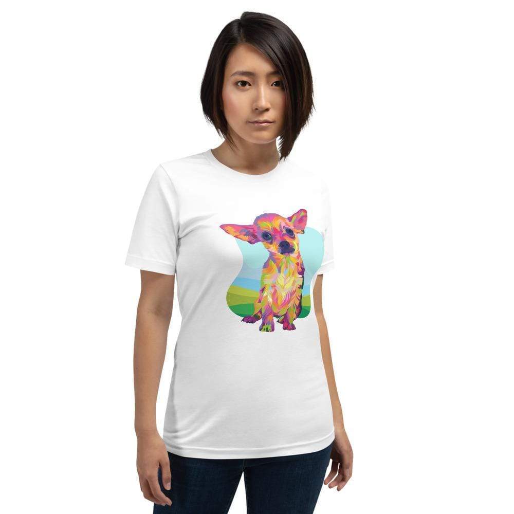 Tan Chihuahua T-Shirt-DoggyLoveandMore