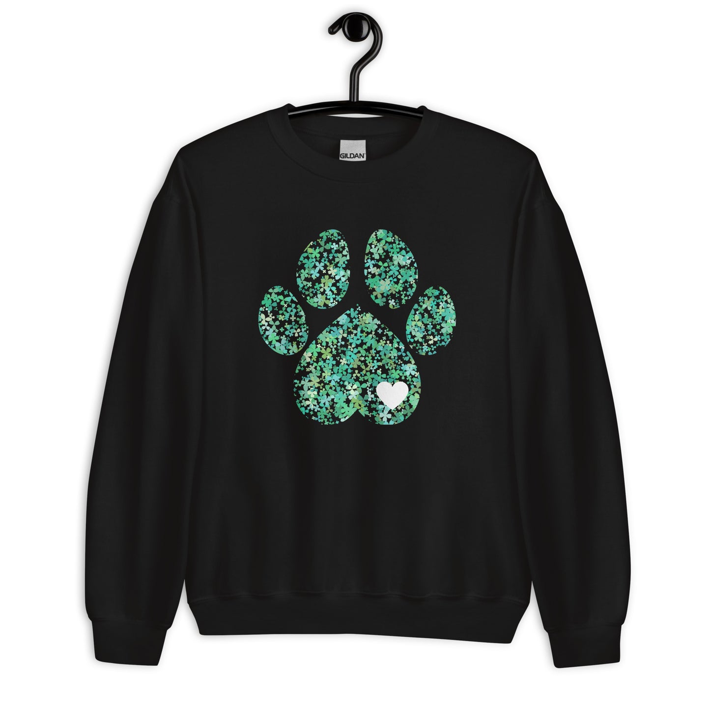 Clover Leaf Dog Paw Sweatshirt