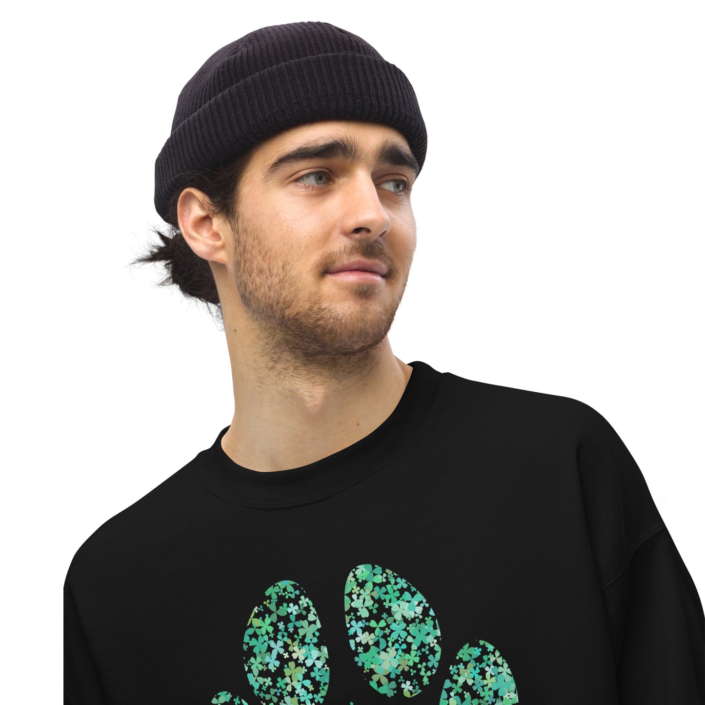 Clover Leaf Dog Paw Sweatshirt