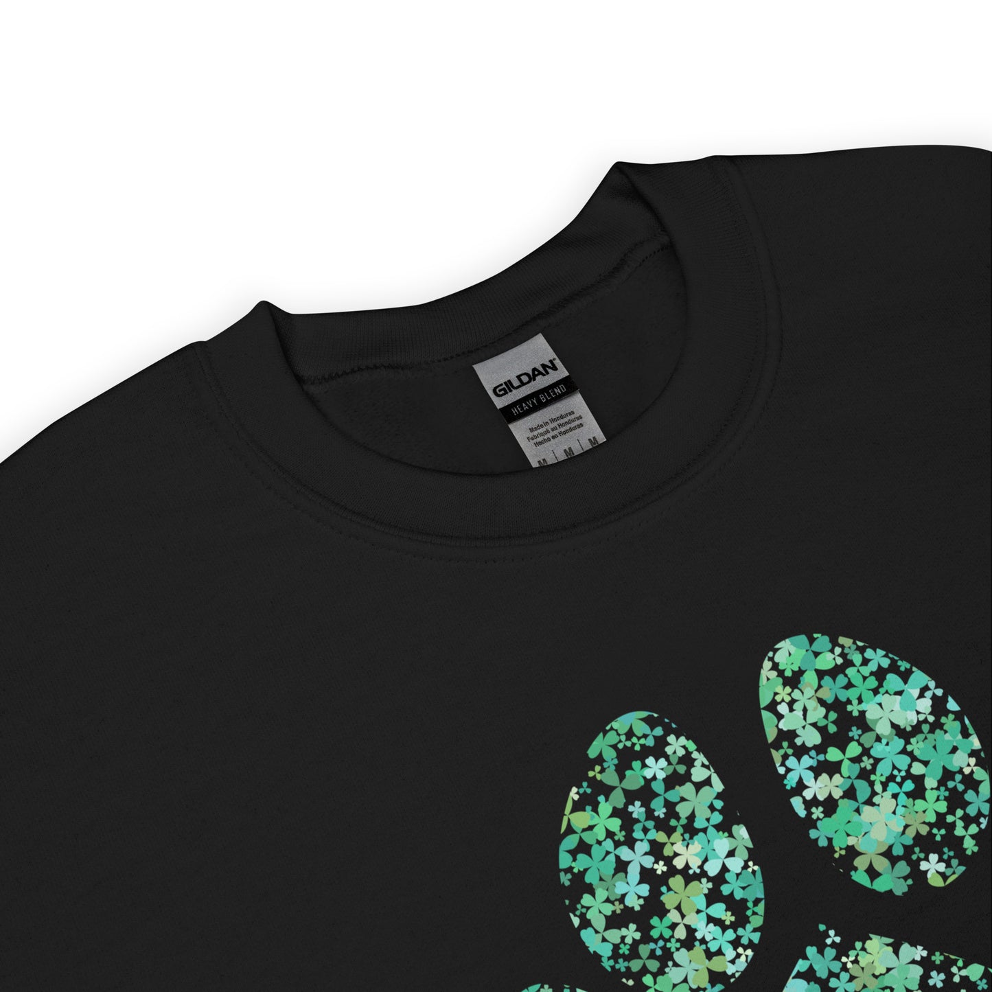 Clover Leaf Dog Paw Sweatshirt