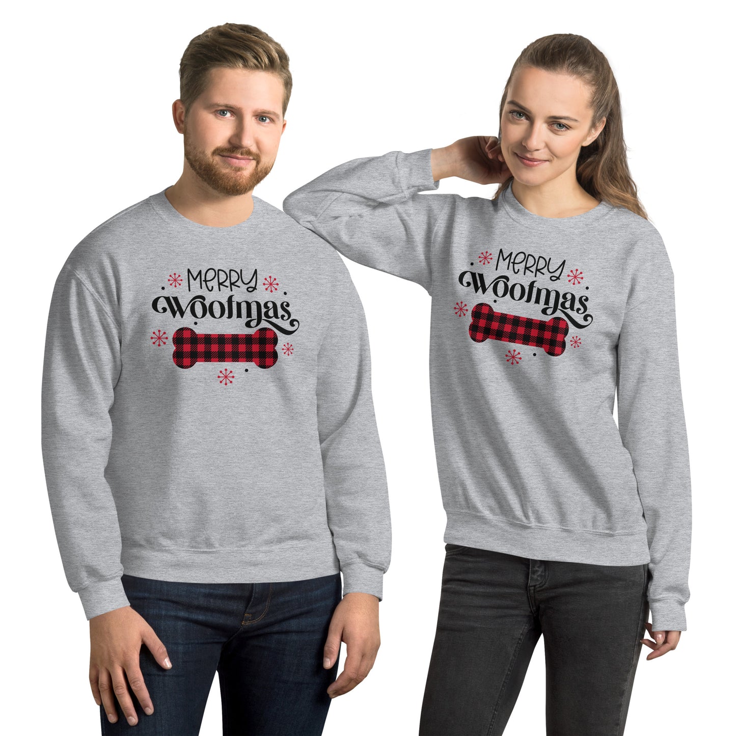 Merry Woofmas Dog Bone Sweatshirt