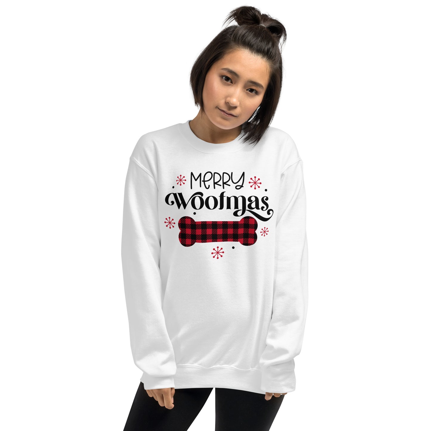 Merry Woofmas Dog Bone Sweatshirt