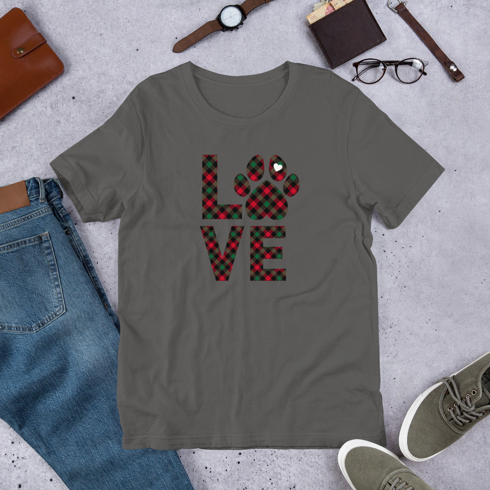 Dog LOVE Christmas T-Shirt