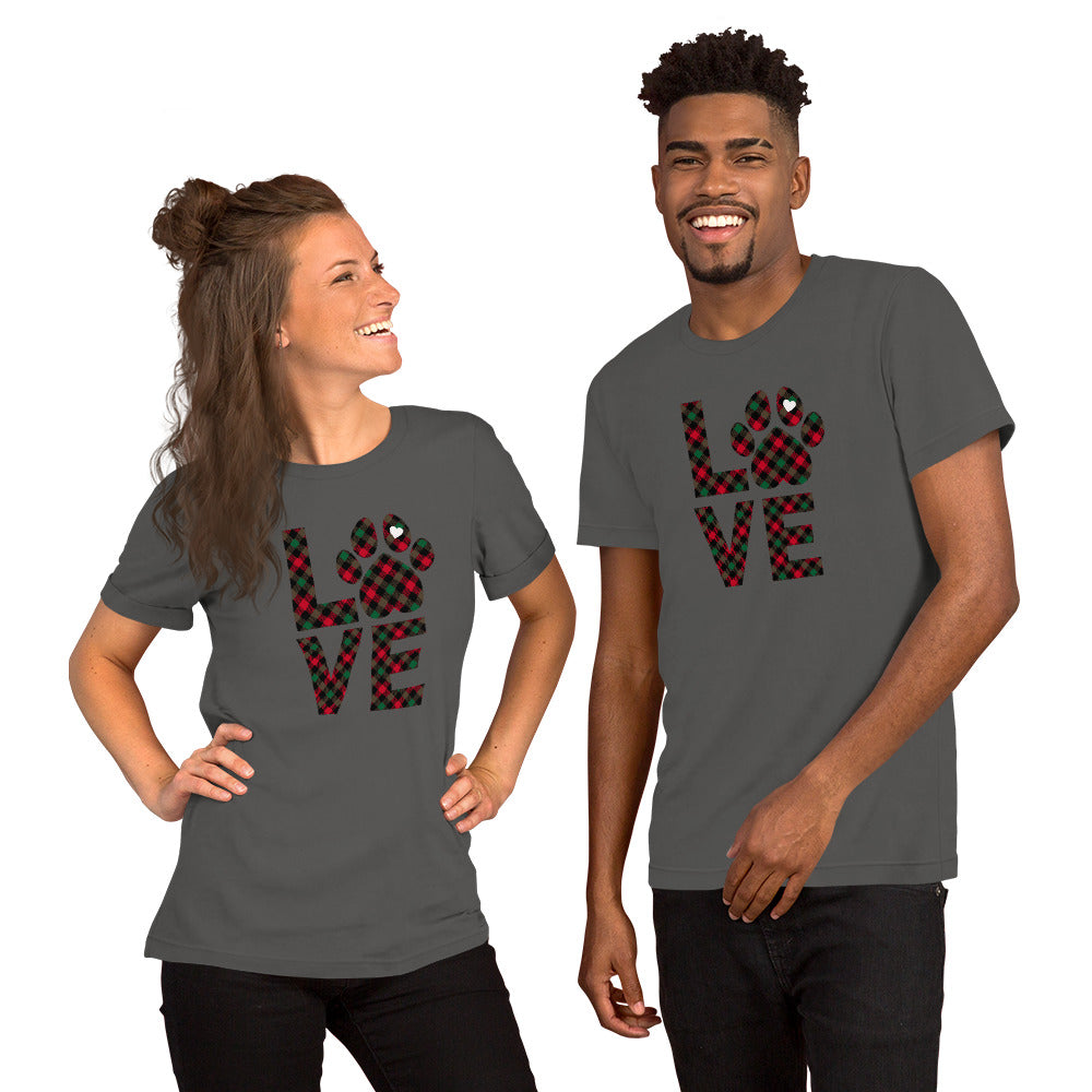 Dog LOVE Christmas T-Shirt