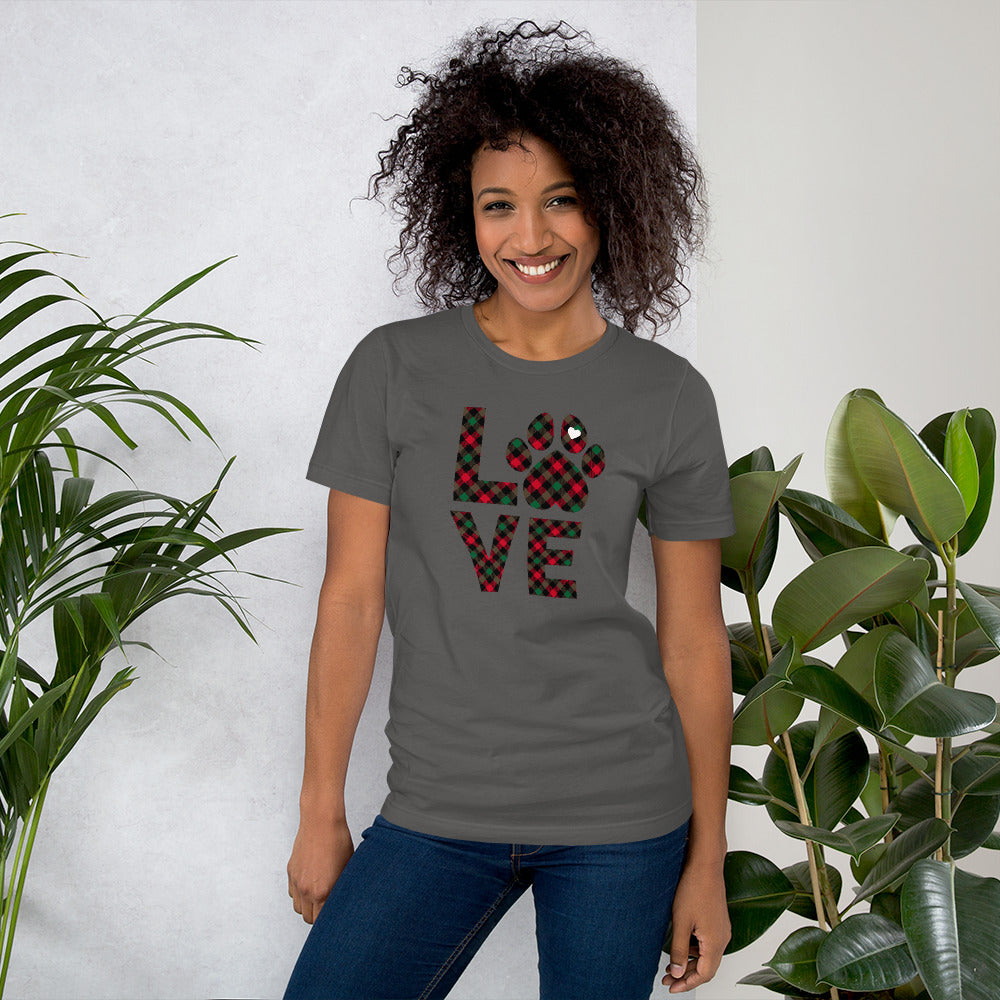 Dog LOVE Christmas T-Shirt