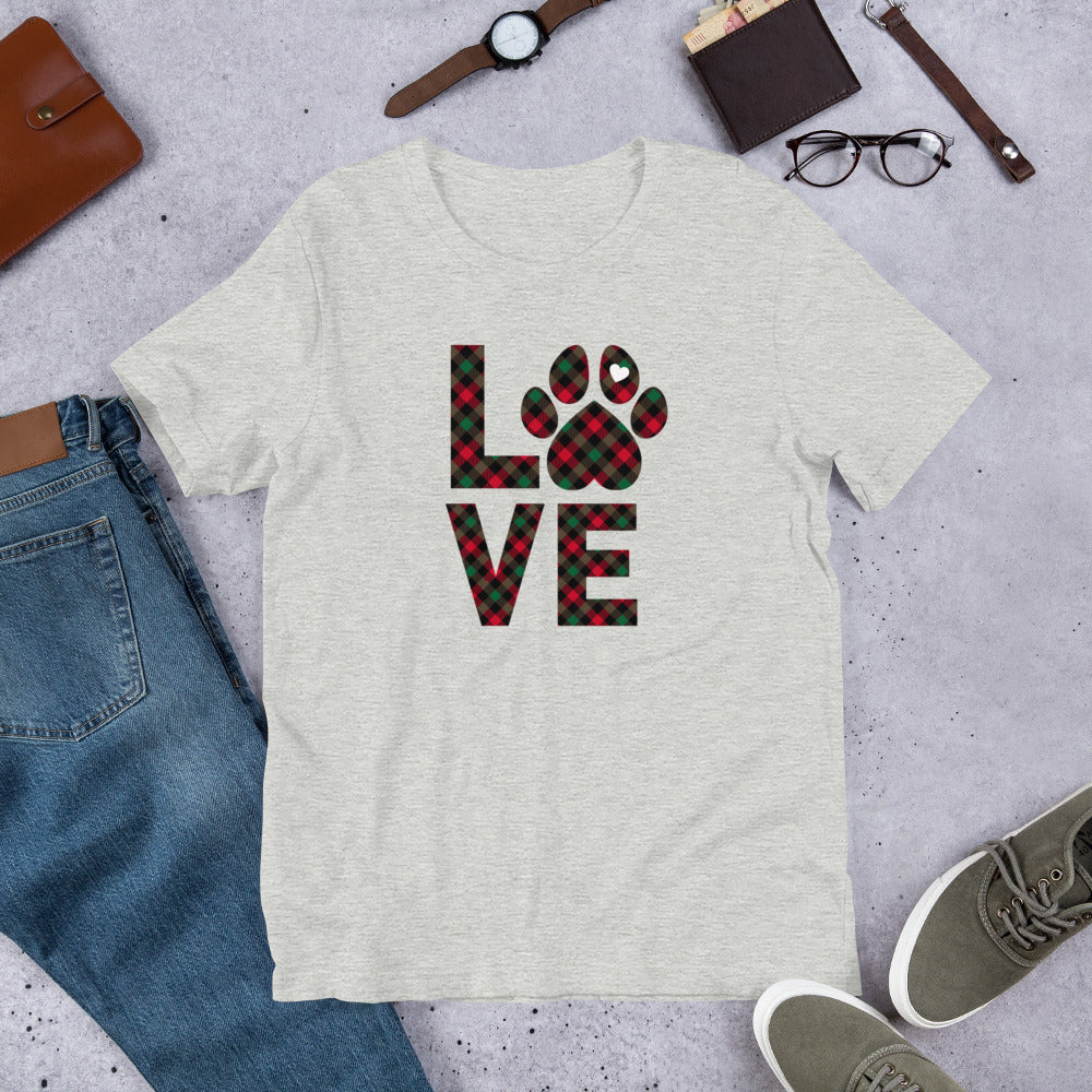 Dog LOVE Christmas T-Shirt