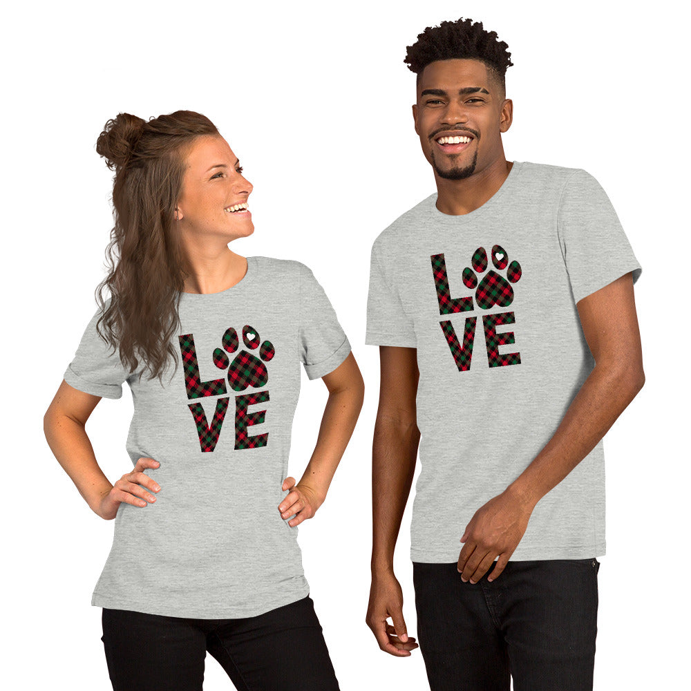 Dog LOVE Christmas T-Shirt