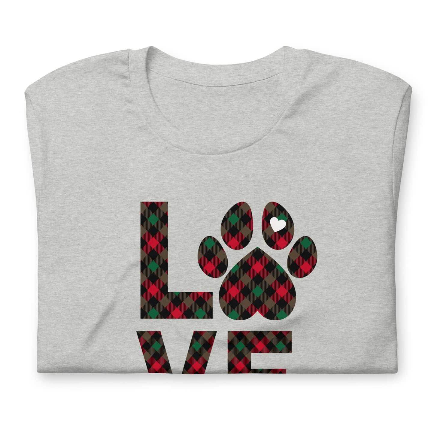 Dog LOVE Christmas T-Shirt
