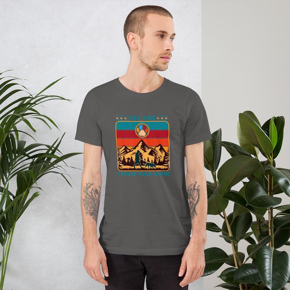 Vintage Dog Dad T-Shirt-T-Shirt-DoggyLoveandMore