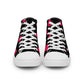 Women's Black Hearts and Paws Sneakers - DoggyLoveandMore