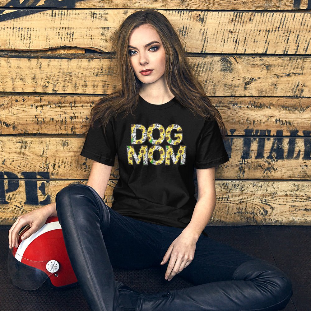 Yellow Sunflowers Dog Mom T-Shirt - DoggyLoveandMore