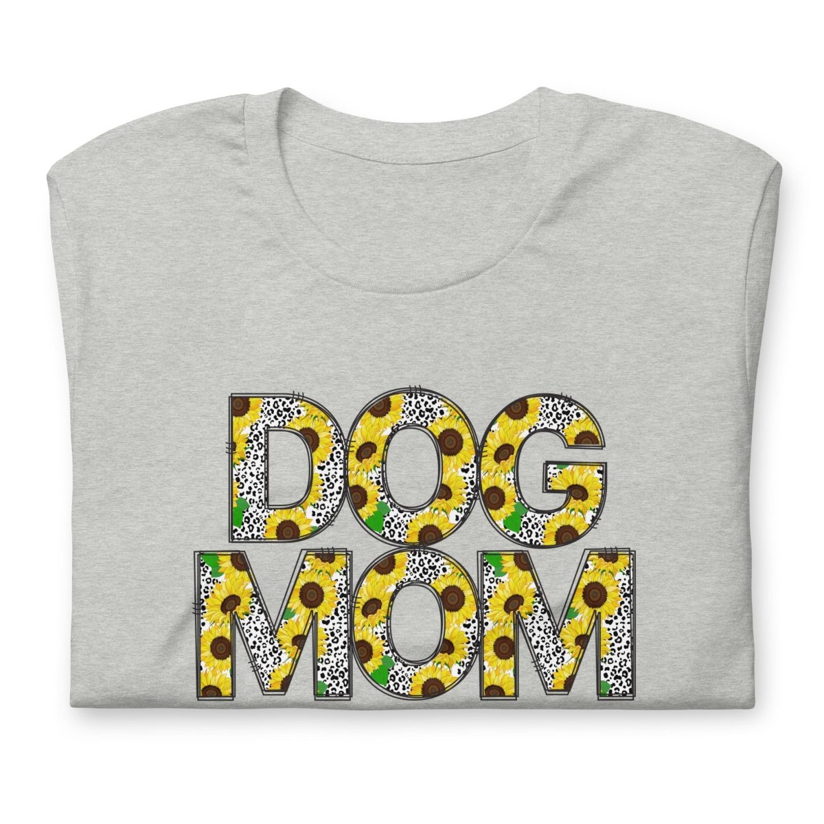 Yellow Sunflowers Dog Mom T-Shirt - DoggyLoveandMore