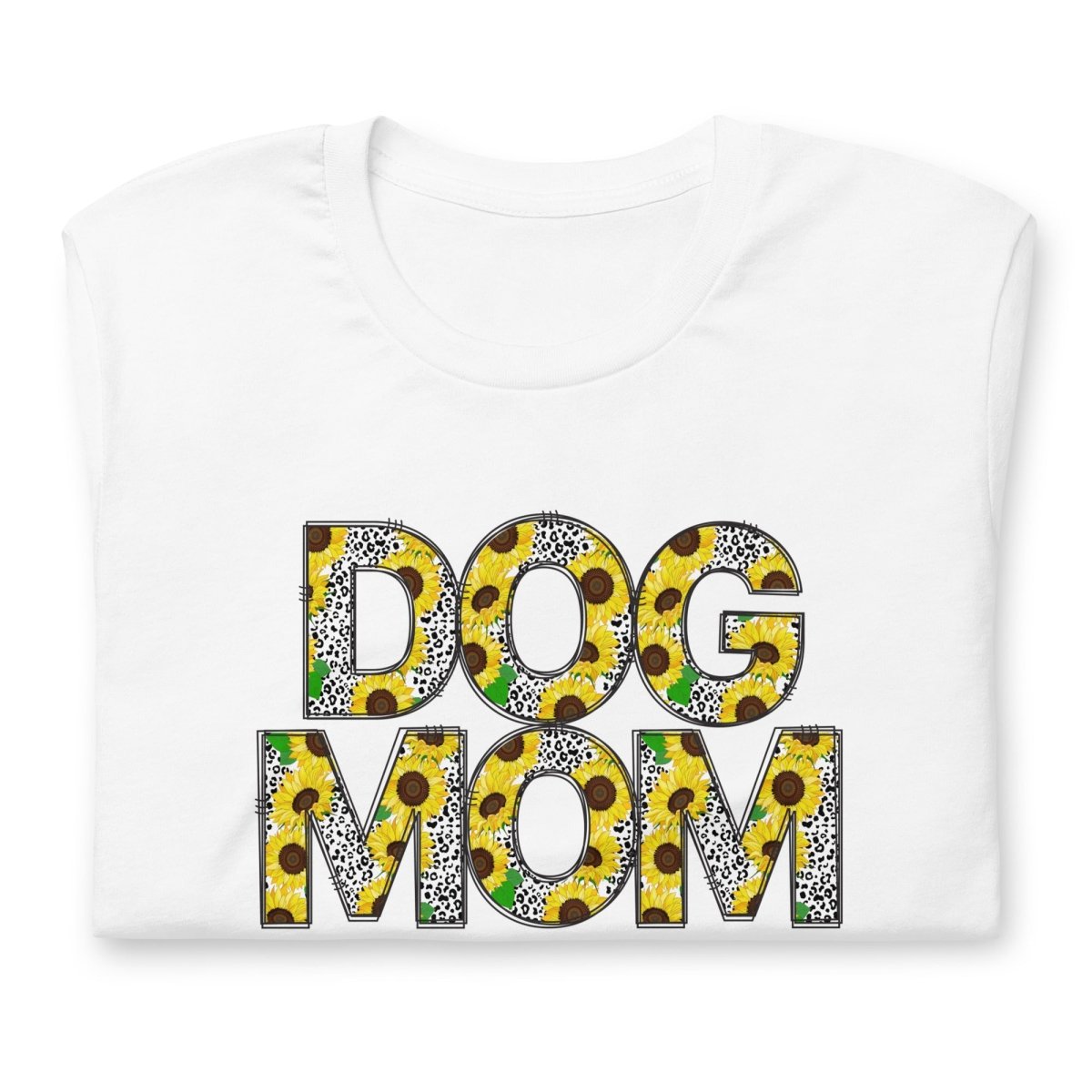 Yellow Sunflowers Dog Mom T-Shirt - DoggyLoveandMore