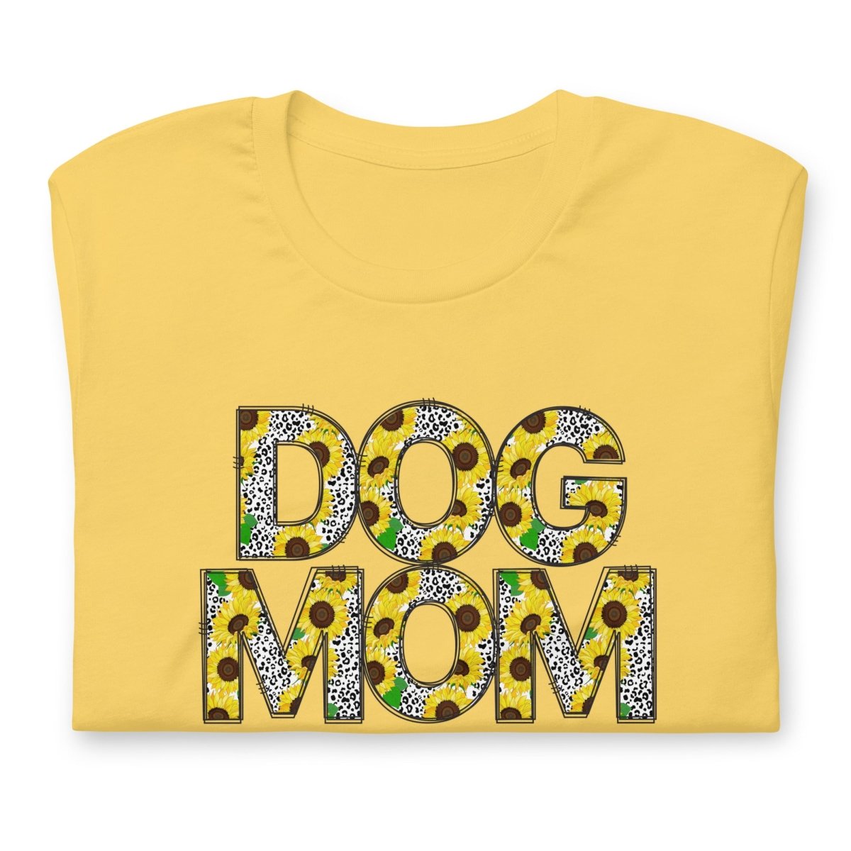 Yellow Sunflowers Dog Mom T-Shirt - DoggyLoveandMore