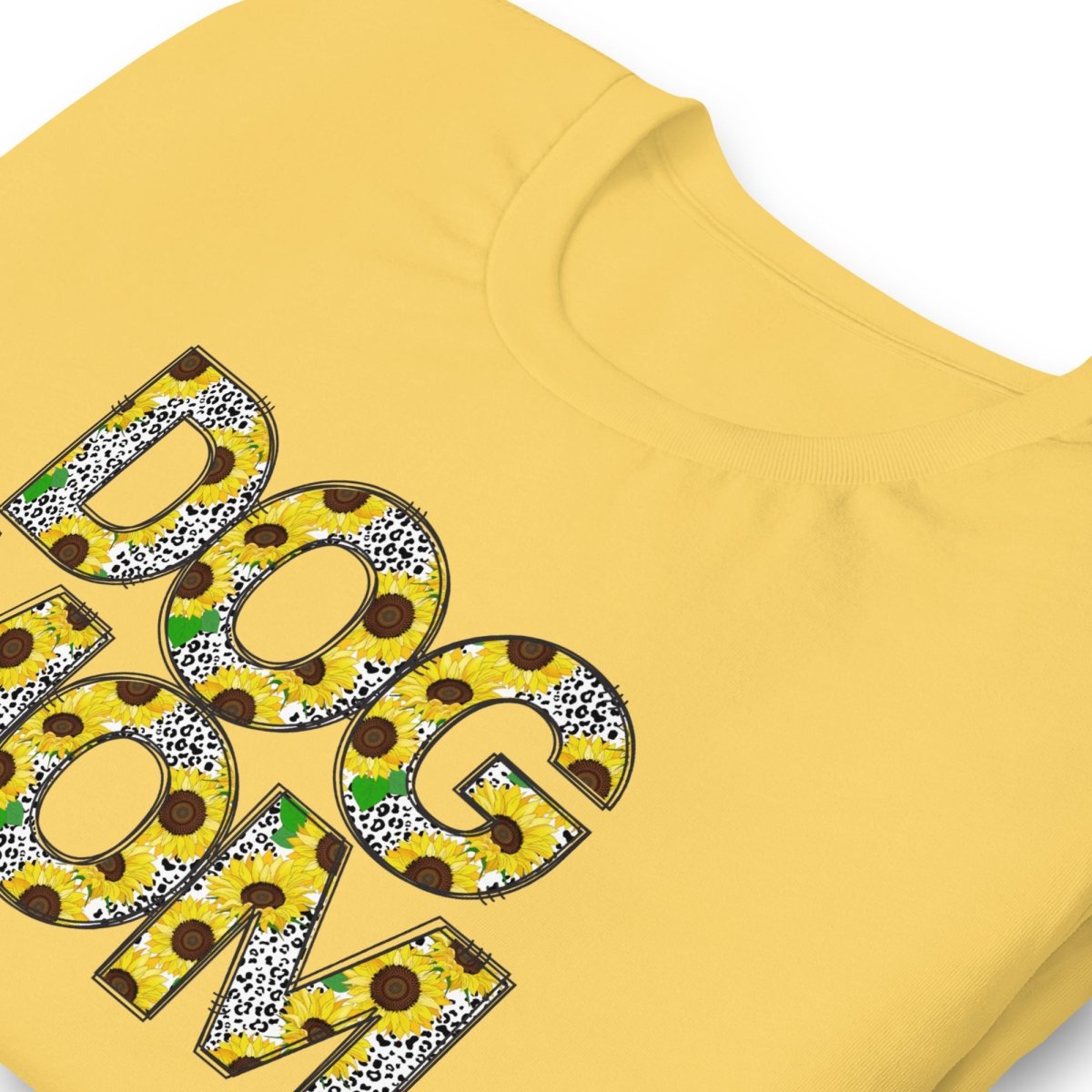 Yellow Sunflowers Dog Mom T-Shirt - DoggyLoveandMore