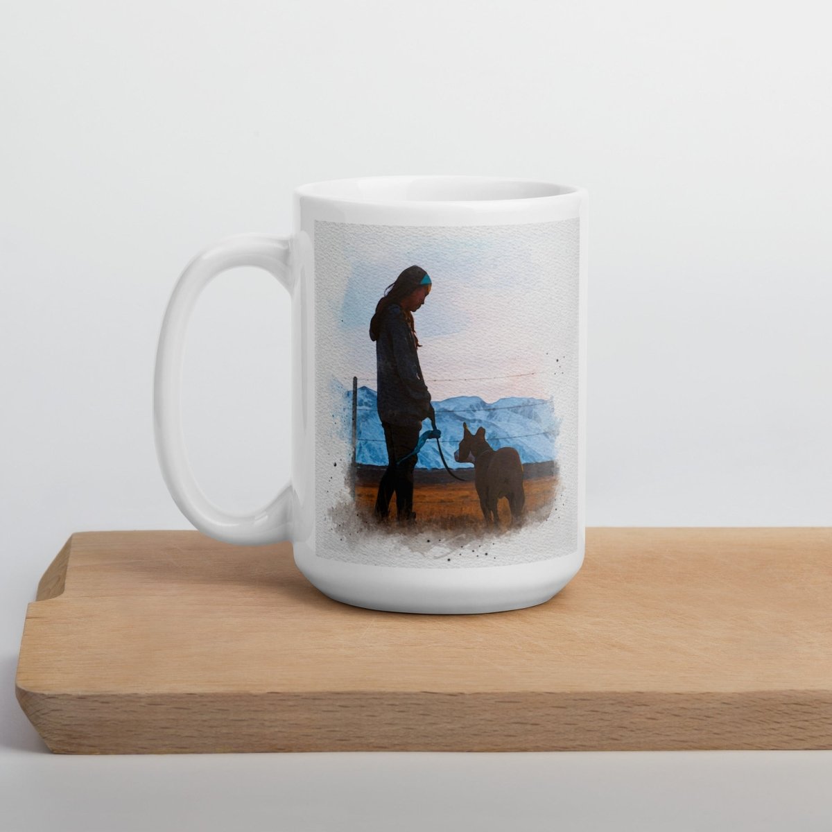 A Girl and Her Dog Mug - DoggyLoveandMore