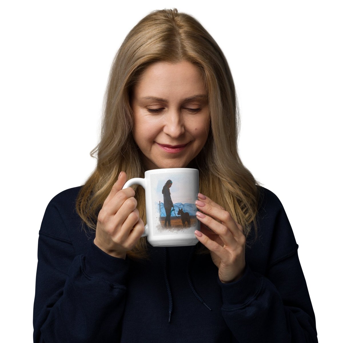 A Girl and Her Dog Mug - DoggyLoveandMore