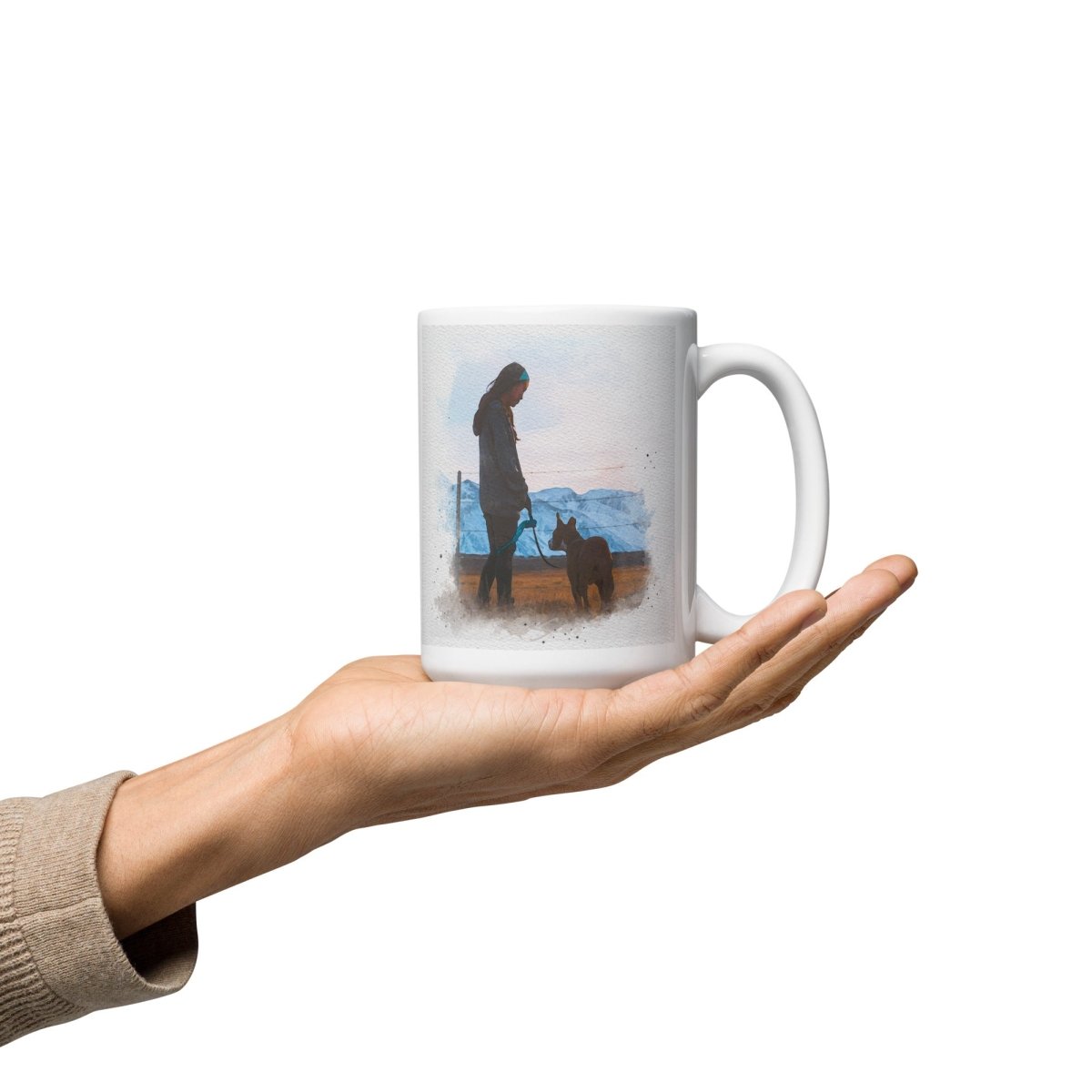 A Girl and Her Dog Mug - DoggyLoveandMore