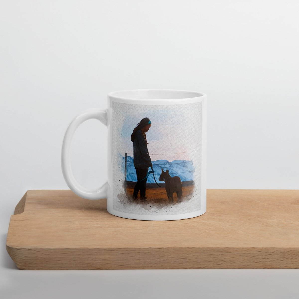 A Girl and Her Dog Mug - DoggyLoveandMore