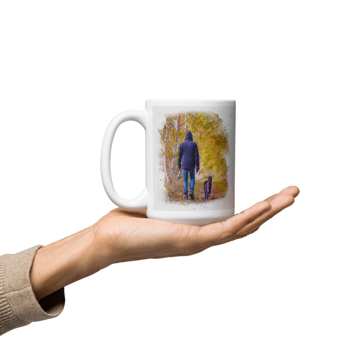 A Man and His Dog Mug - DoggyLoveandMore