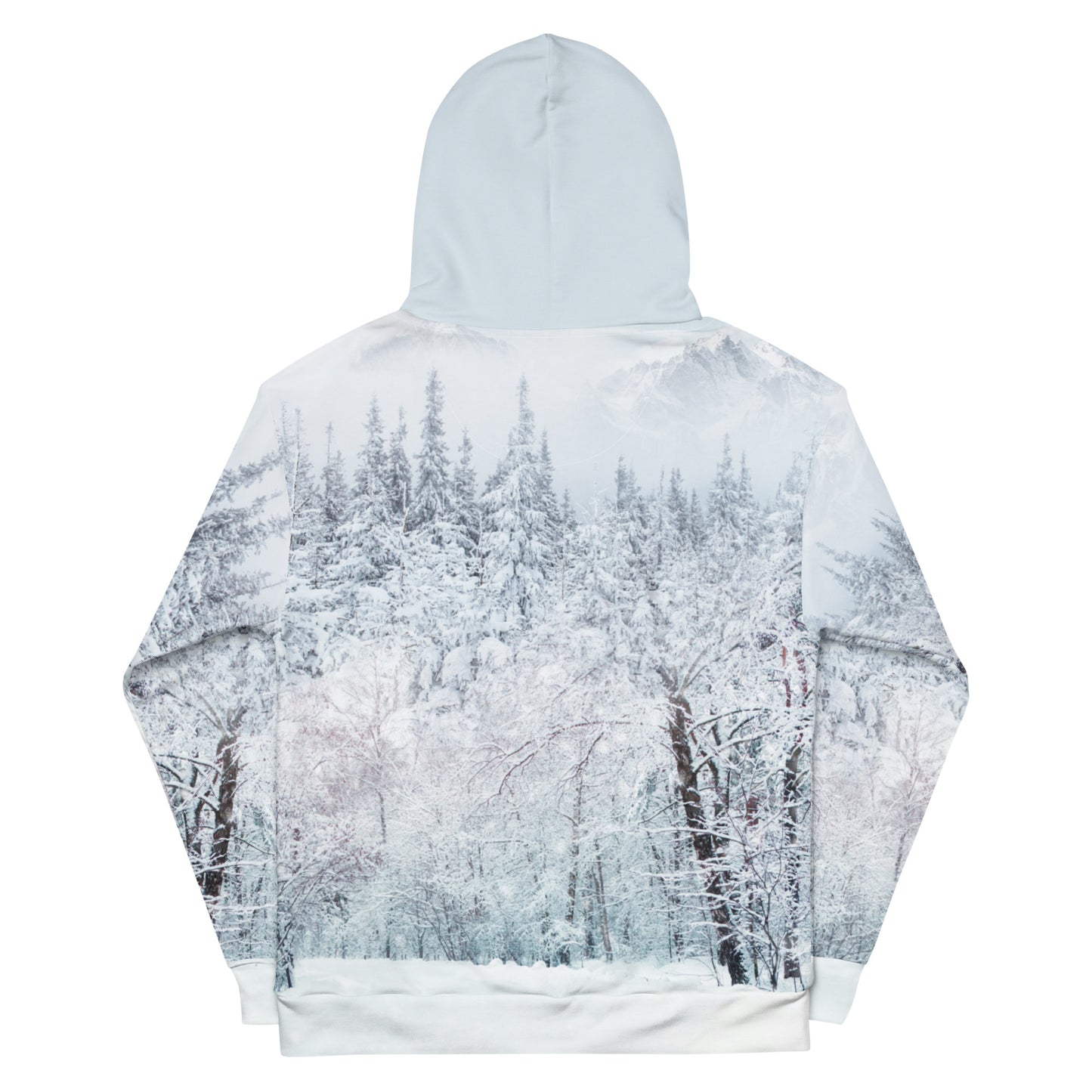 Women's White Wolf Hoodie