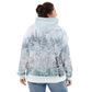 Women's White Wolf Hoodie