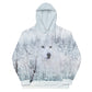 Women's White Wolf Hoodie