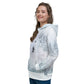 Women's White Wolf Hoodie